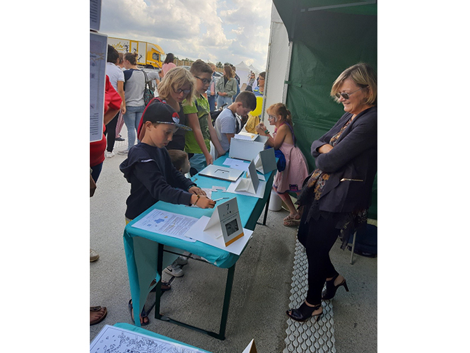 Jeune public assidu…